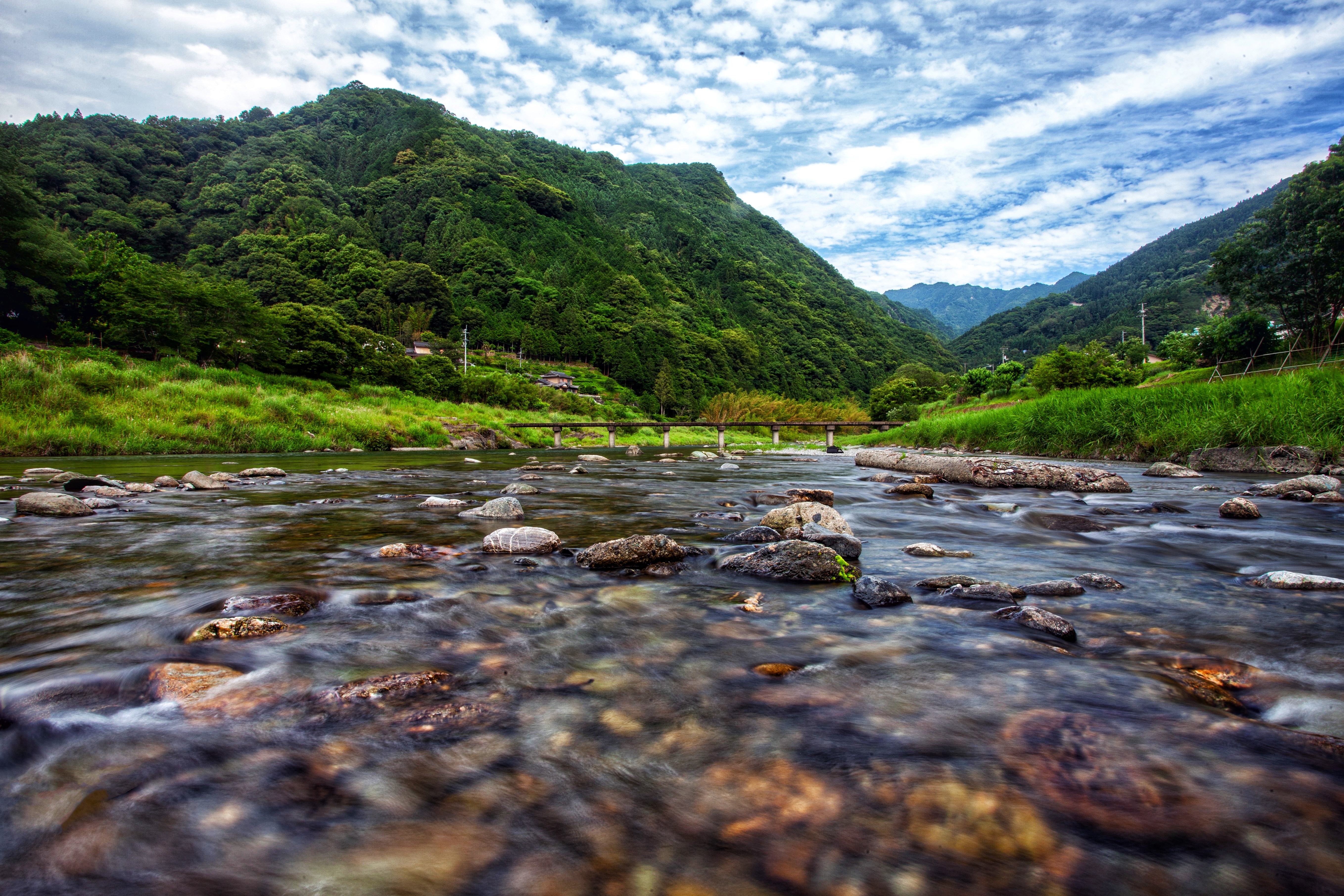 穴吹川潜水橋（穴吹）